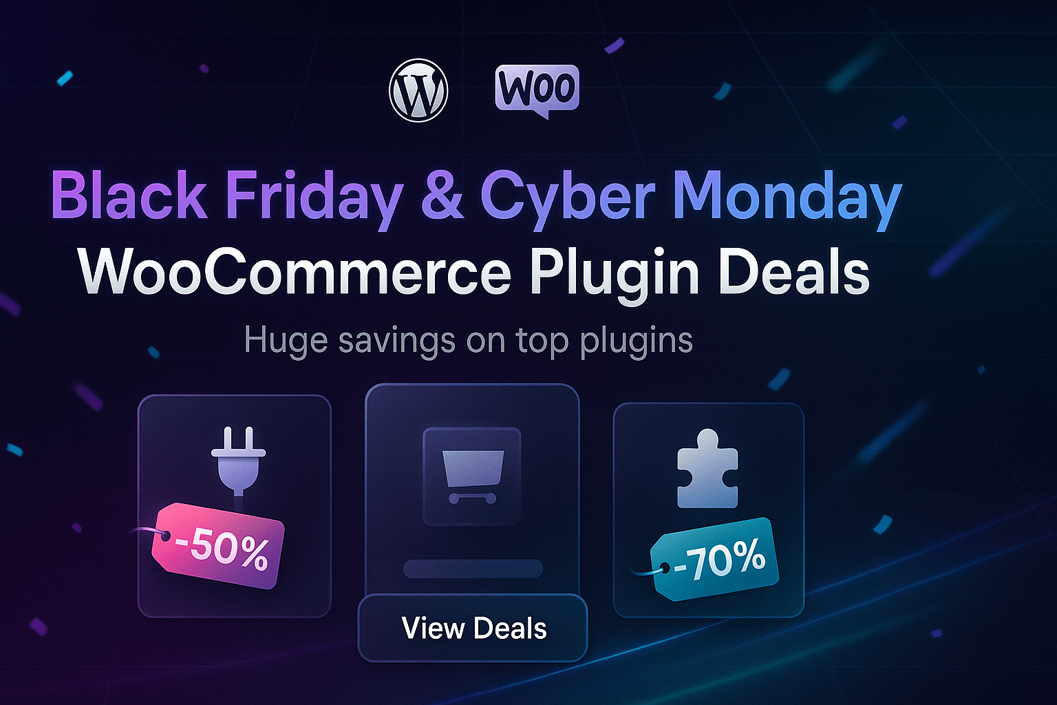 Black Friday & Cyber Monday 2025: WooCommerce Plugin Deals